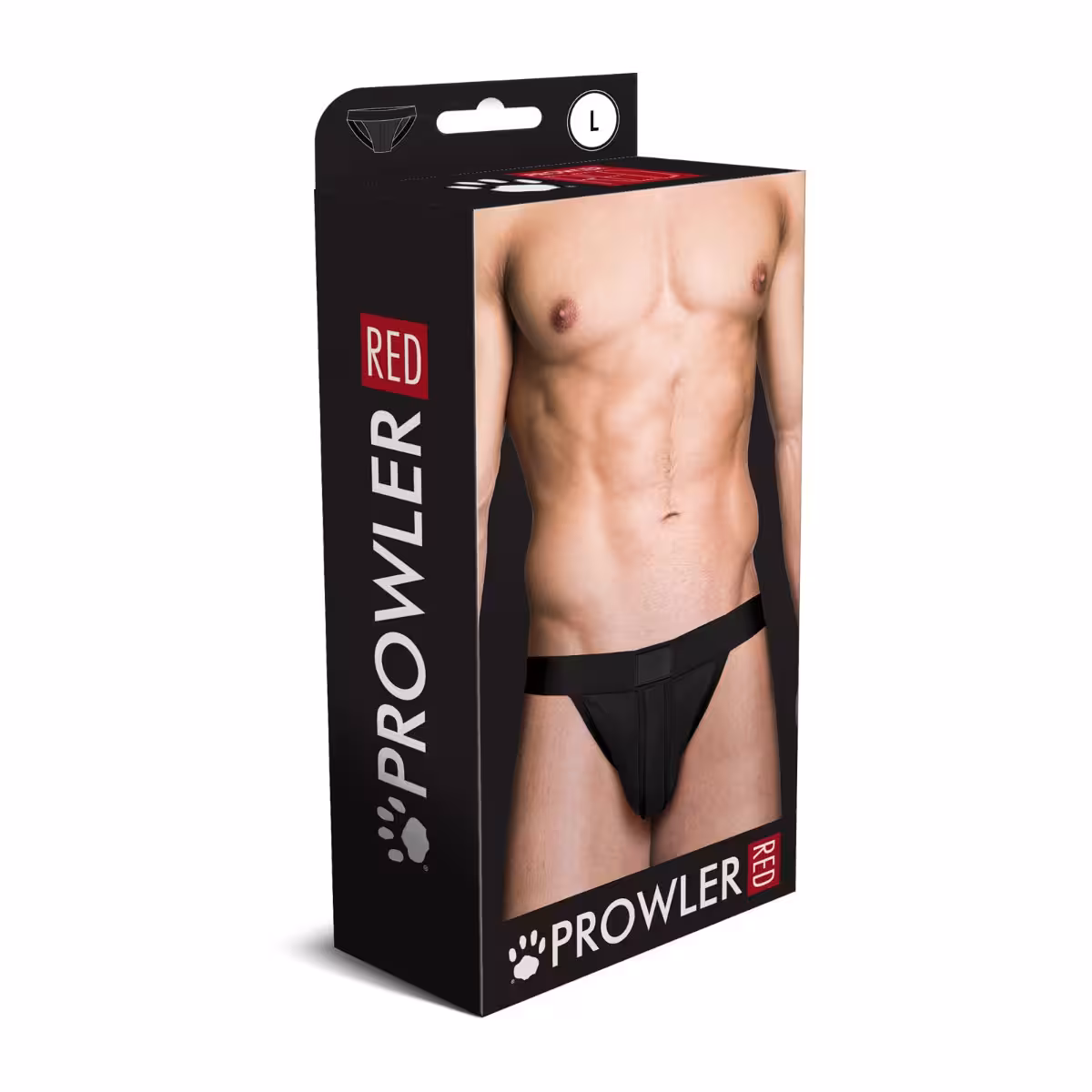 Prowler RED Ass-less Jock Black L image 2