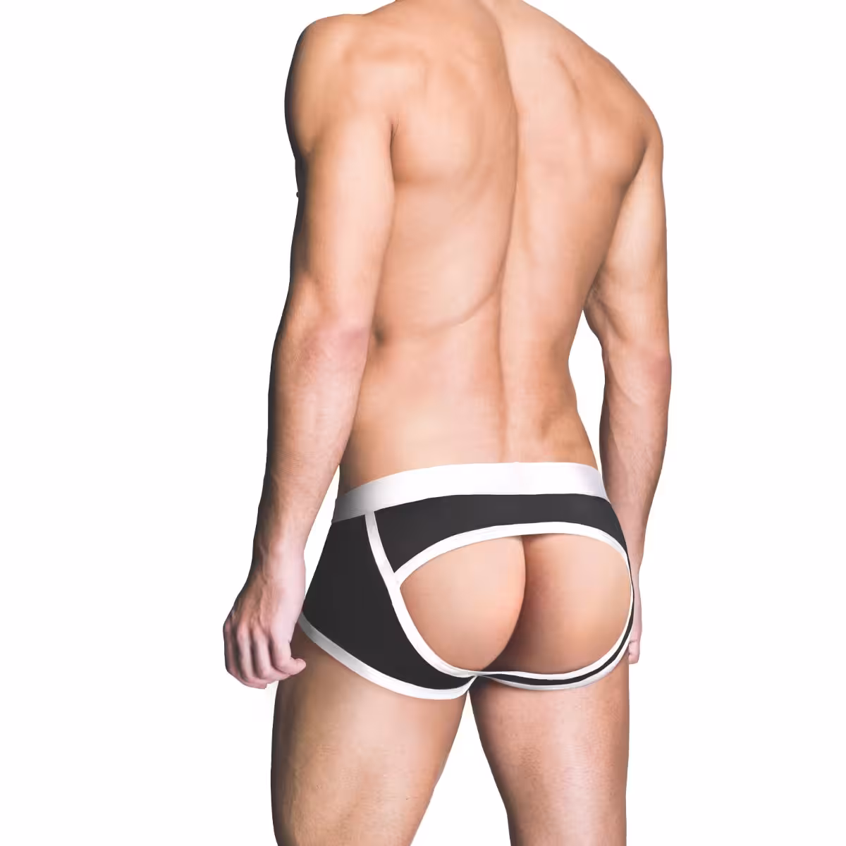 Prowler RED Ass-less Trunk White M image 3