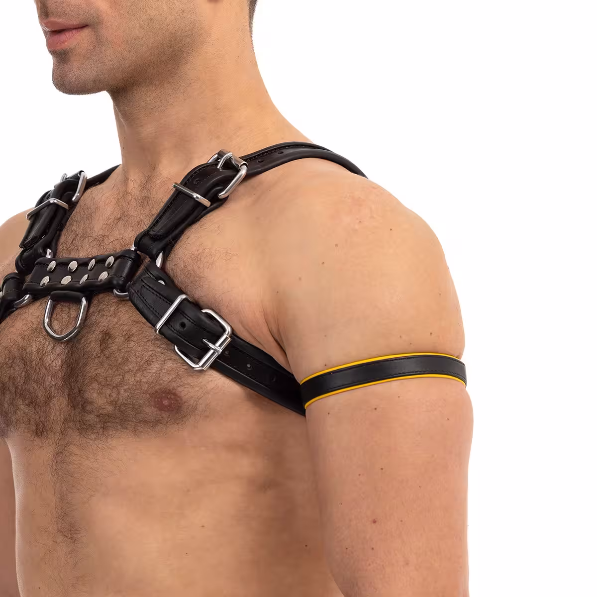 Prowler RED Bicep Band Black/Yellow