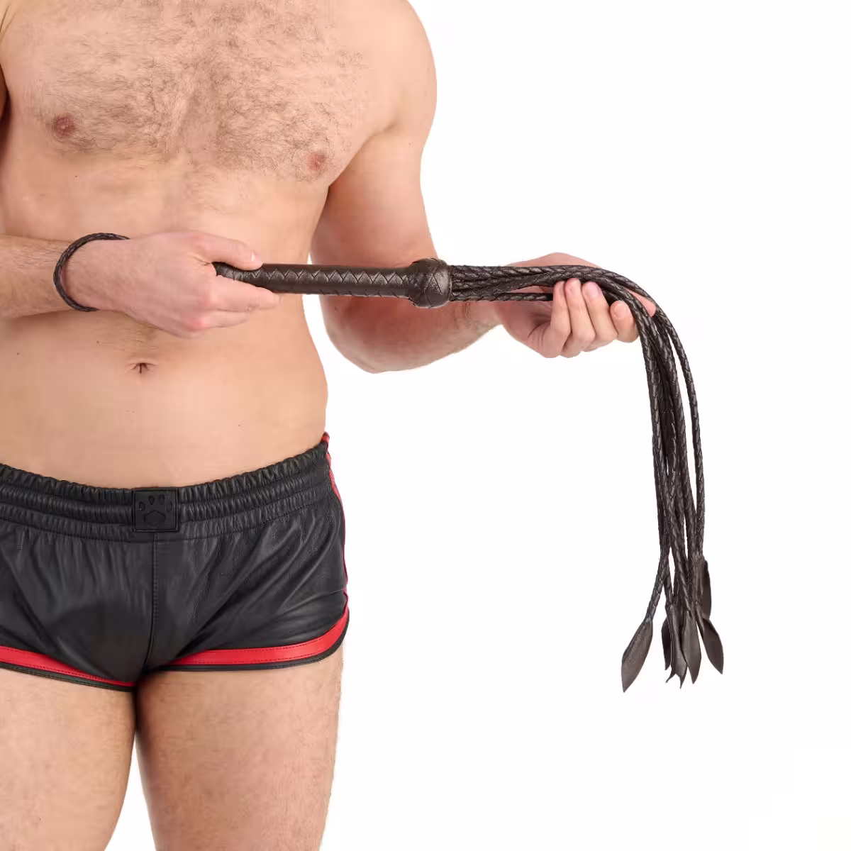 Prowler RED Brown Leather Flogger image 2