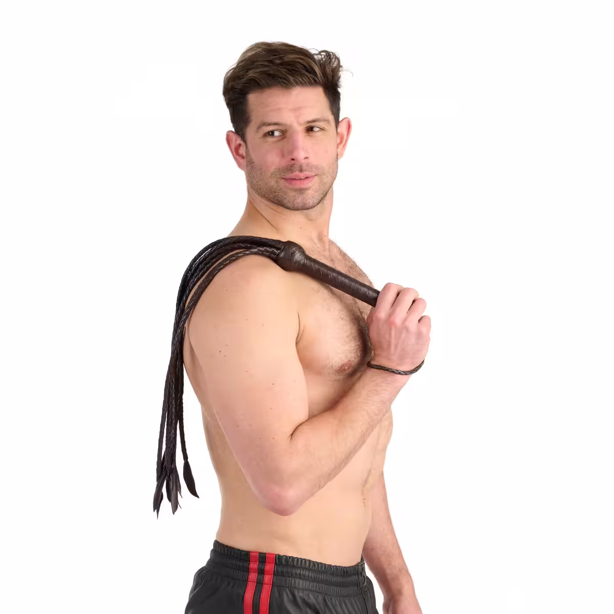 Prowler RED Brown Leather Flogger image 3