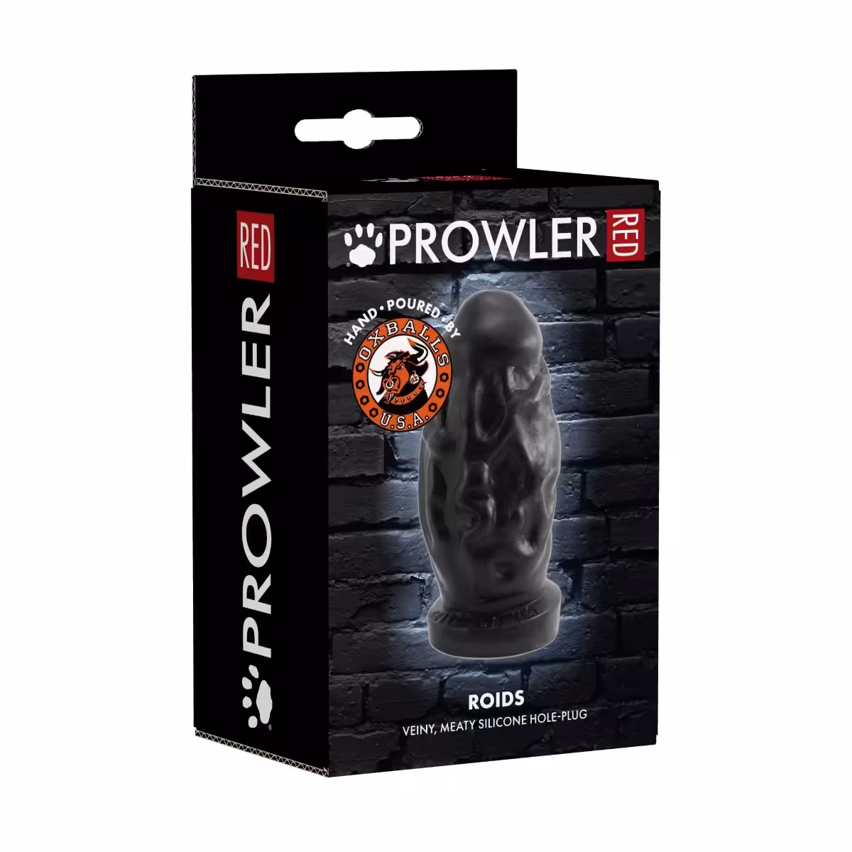 Prowler RED By Oxballs Roids Butt Plug Black image 4