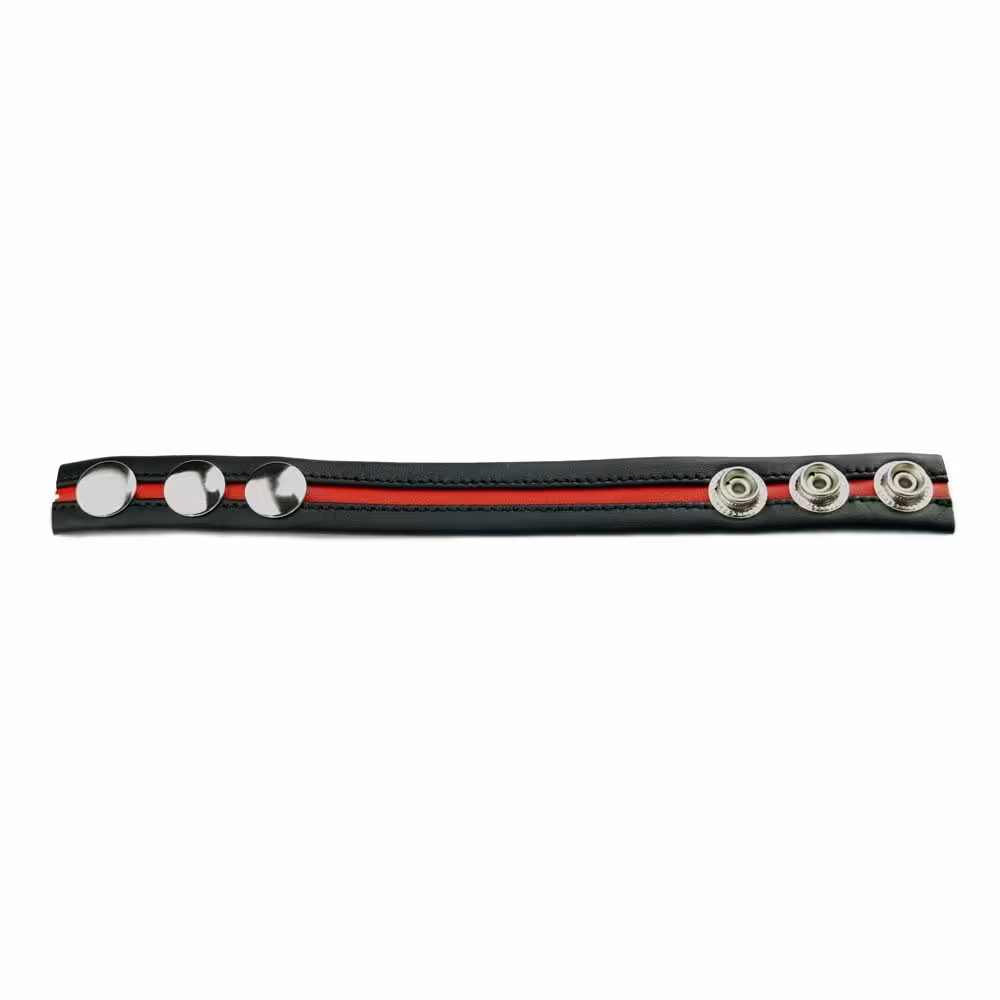 Prowler RED Cock Strap Black/Red image 2