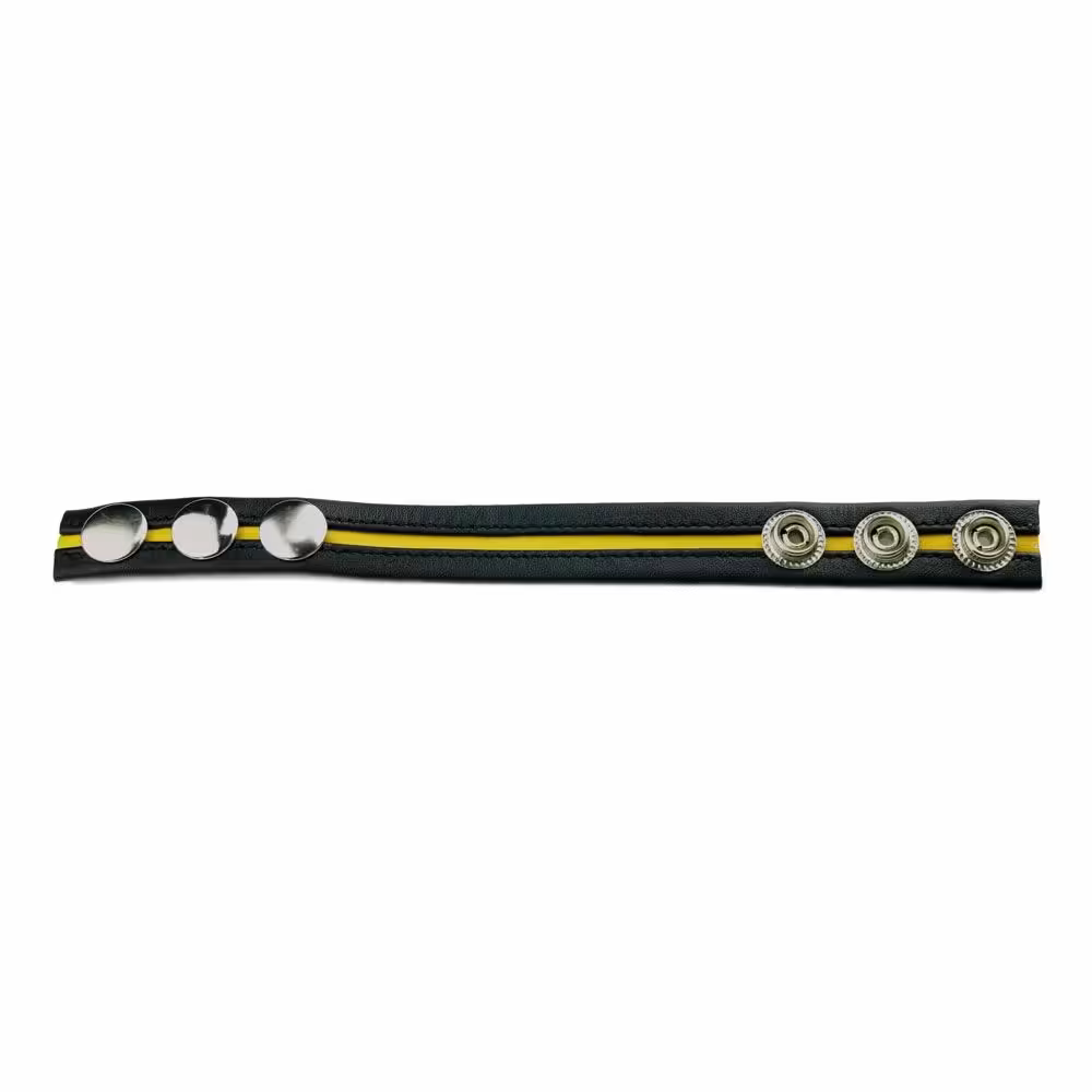 Prowler RED Cock Strap Black/Yellow image 2