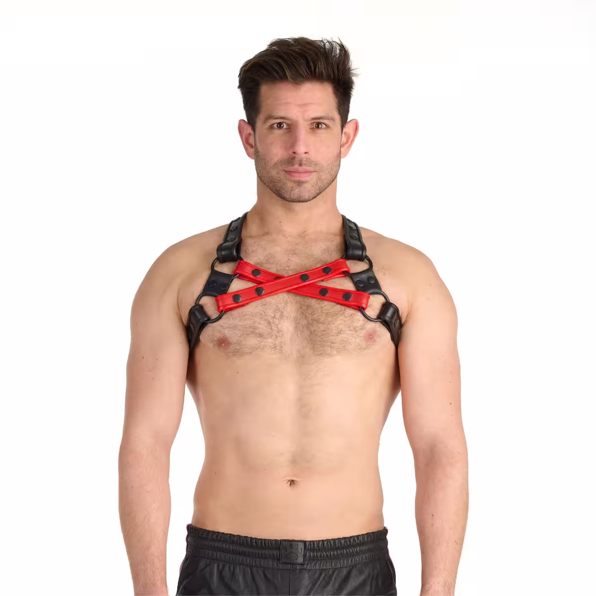 Prowler RED Cross Harness Black/Red S/M