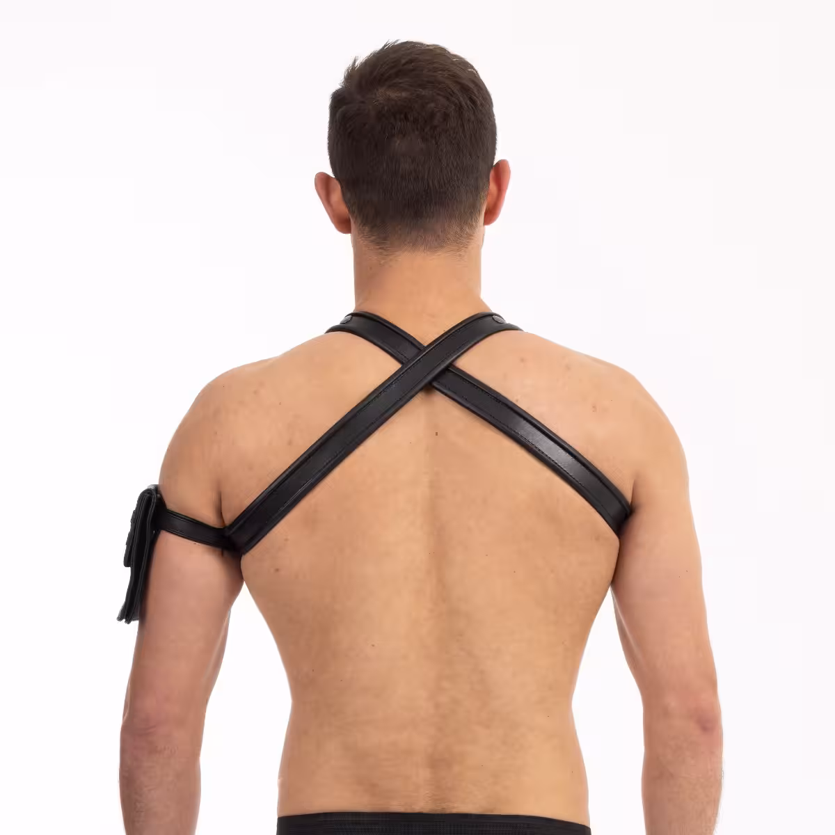 Prowler RED Cross Harness Black S/M image 2