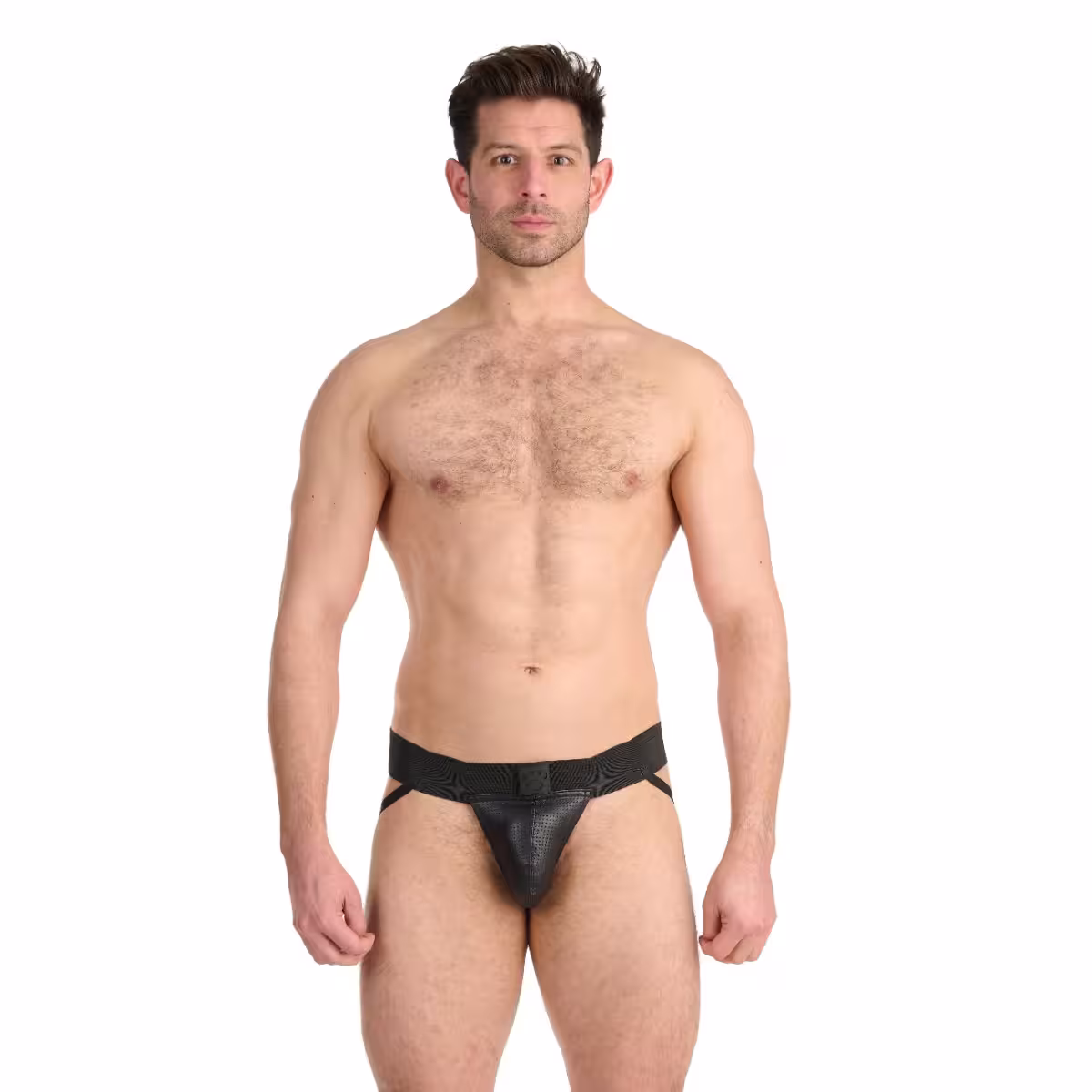Prowler RED Hole Punch Jock Black XL