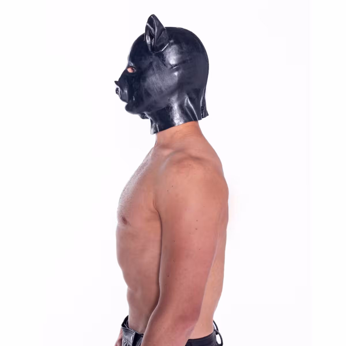 Prowler RED Latex Pig Hood image 3