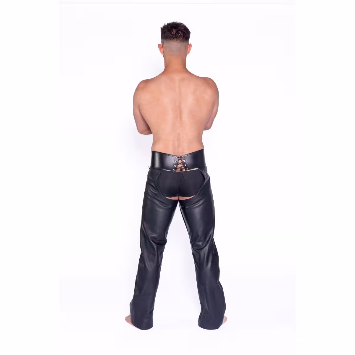 Prowler RED Leather Chap XX Large – Premium Fit Leather Chaps for Men image 2