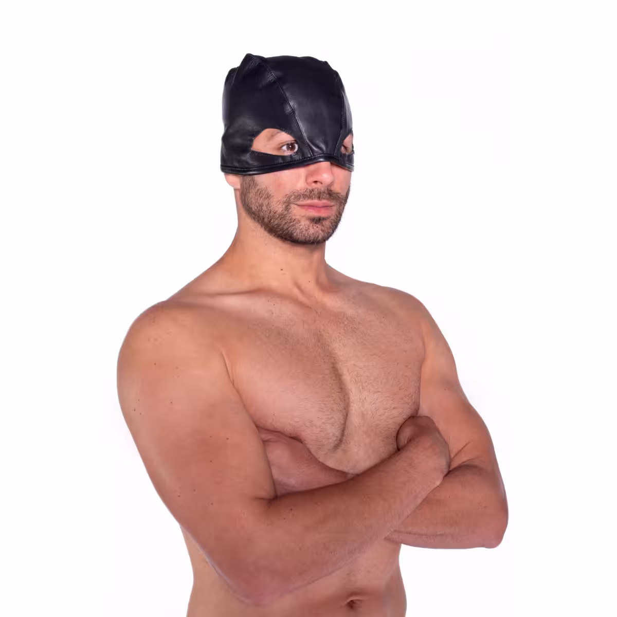 Prowler RED Leather Executioners Hood
