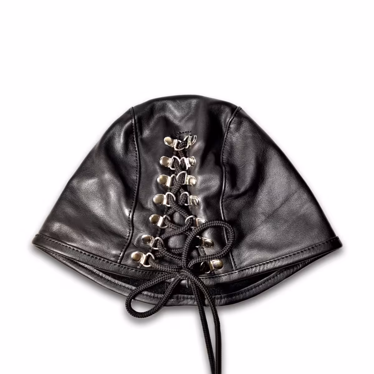Prowler RED Leather Executioners Hood image 4