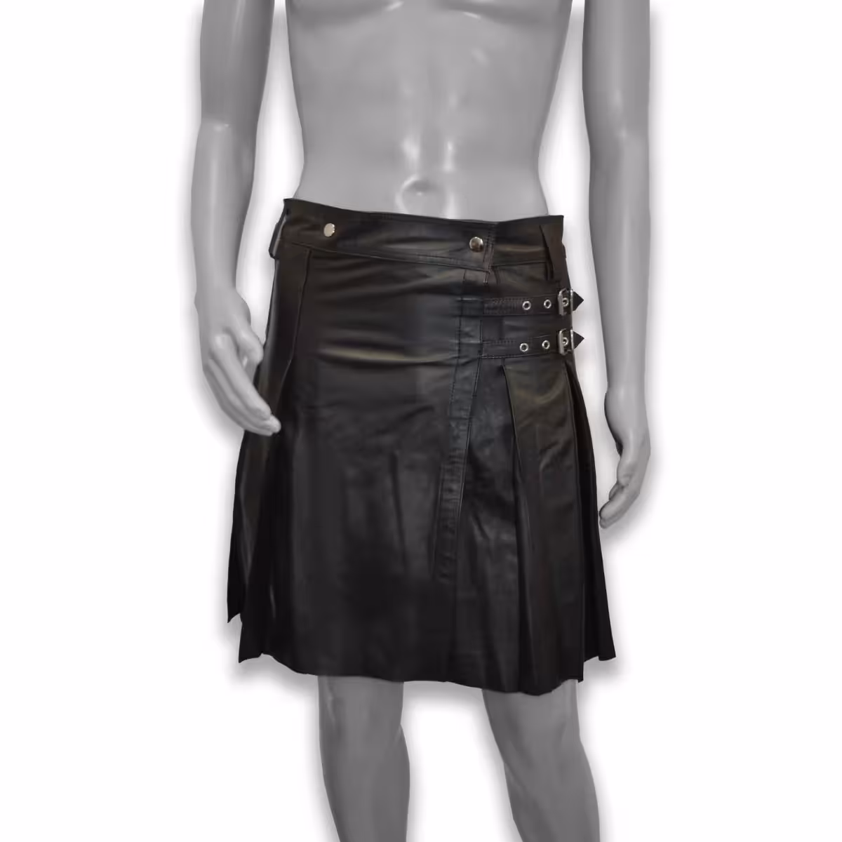 Prowler RED Leather Kilt – Premium Kilt for Men image 3