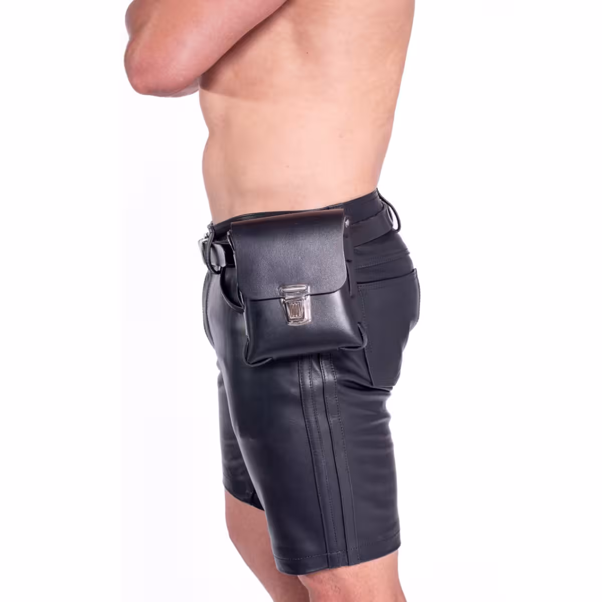 Prowler RED Leather Large Belt Pouch image 3