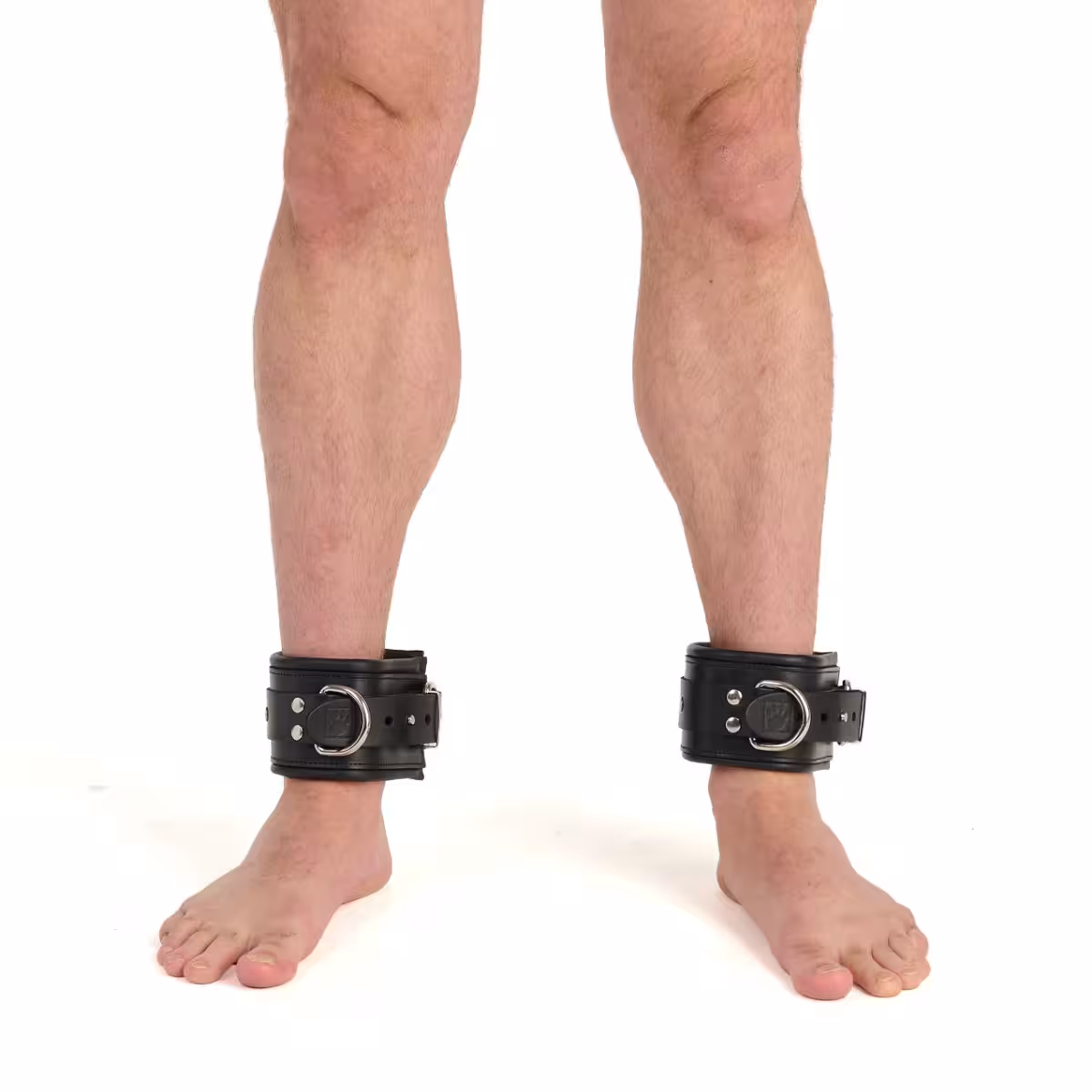 Prowler RED Leather Lockable Ankle Restraints – Premium Comfort & Security image 2