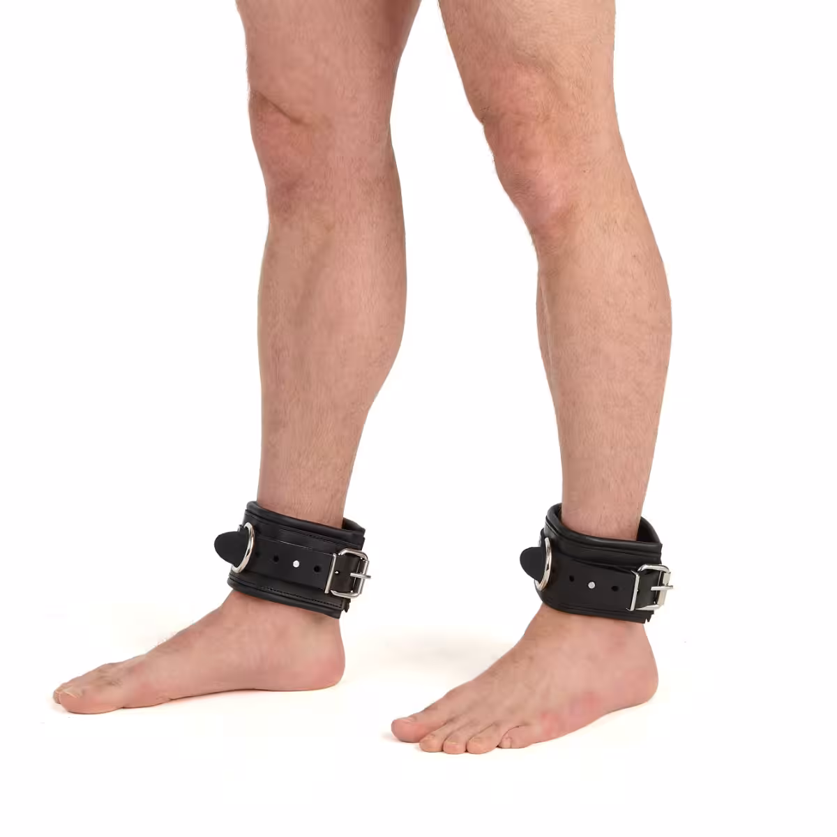 Prowler RED Leather Lockable Ankle Restraints – Premium Comfort & Security image 3