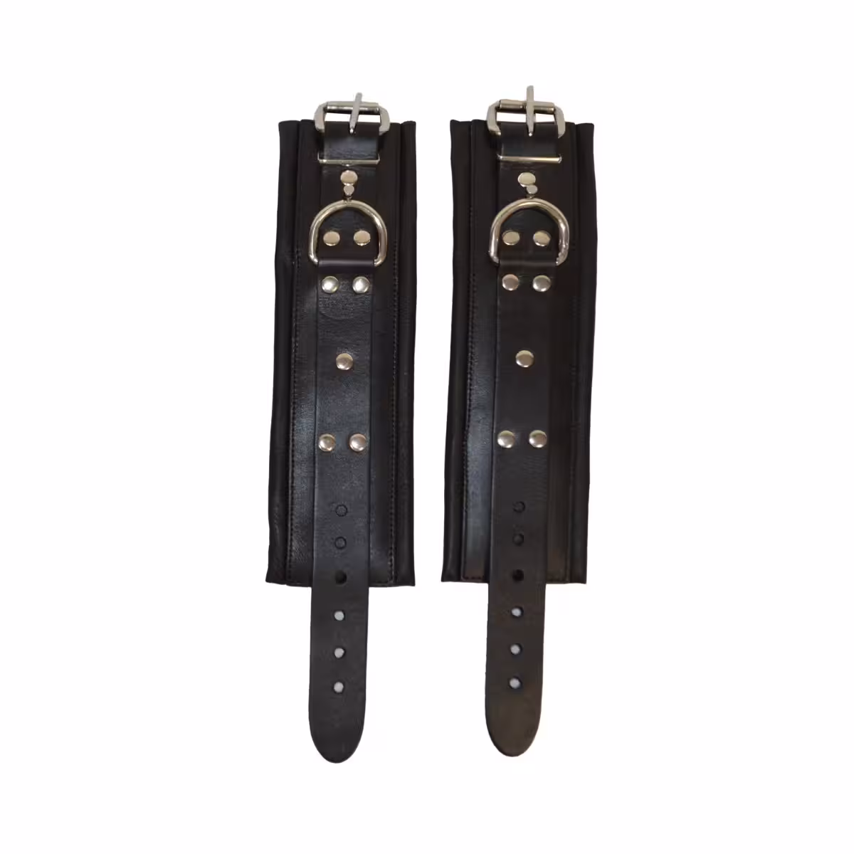 Prowler RED Leather Lockable Wrist Restraints LXL – Premium Comfort & Security image 2