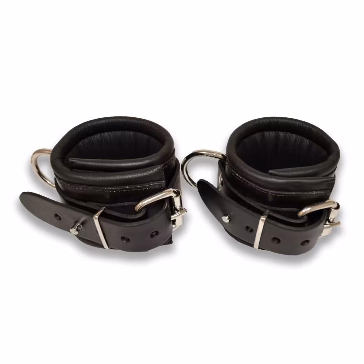 Prowler RED Leather Lockable Wrist Restraints LXL – Premium Comfort & Security image 3
