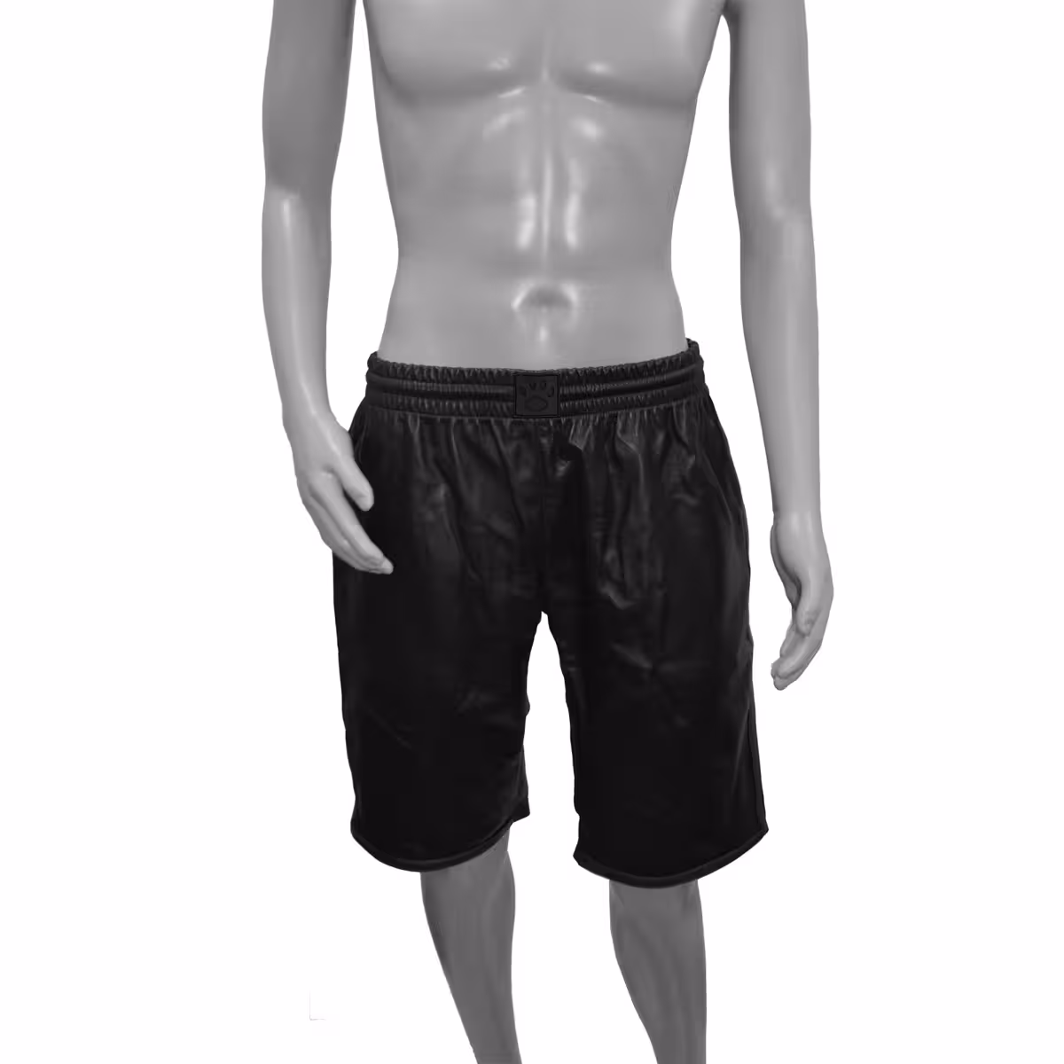 Prowler RED Leather Long Sports Shorts – Black, X Large image 3