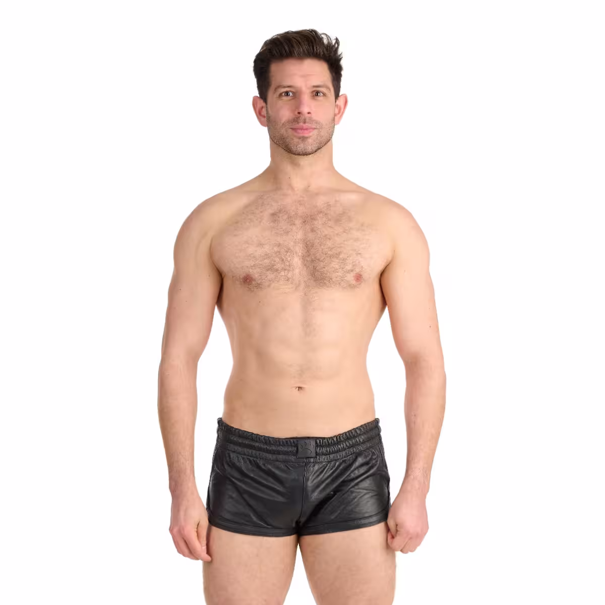 Prowler RED Leather Sports Shorts Black XXLarge