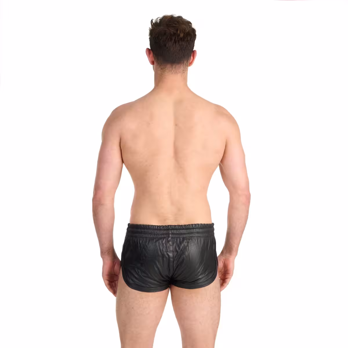Prowler RED Leather Sports Shorts Black XXLarge image 2