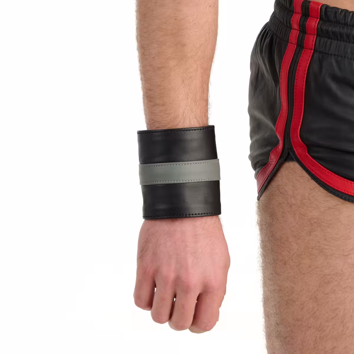 Prowler RED Leather Wrist Wallet Grey Medium image 2