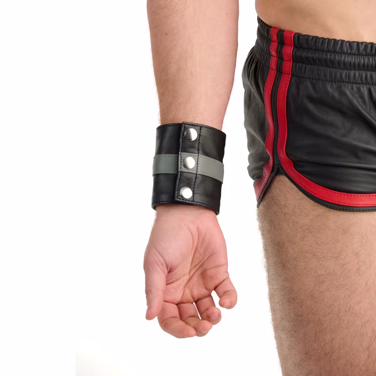 Prowler RED Leather Wrist Wallet Grey XL