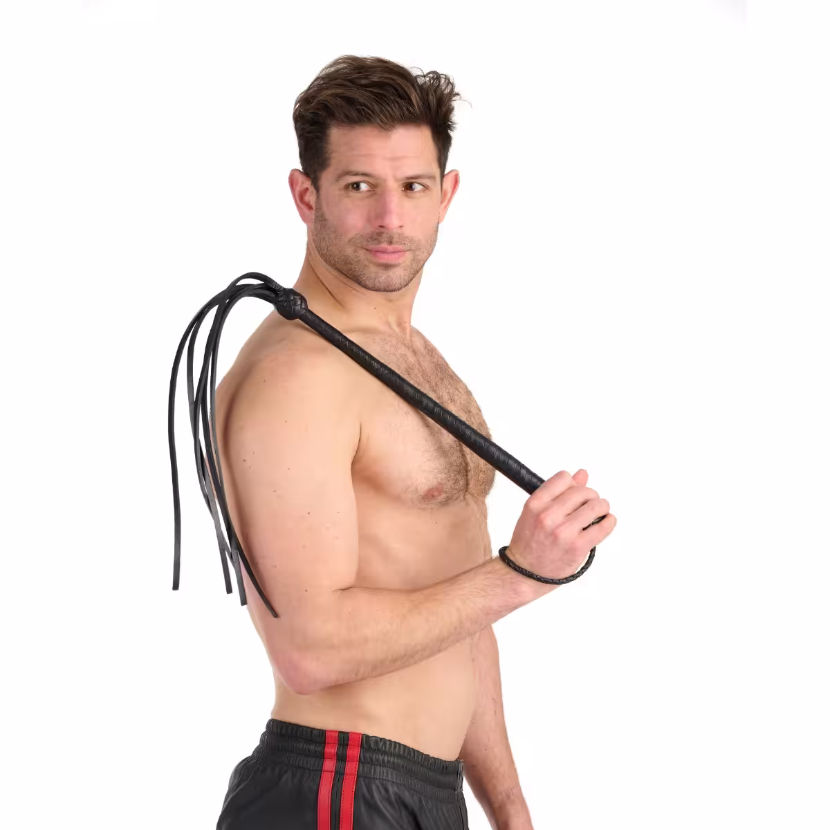 Prowler RED Long Handled Whip image 3