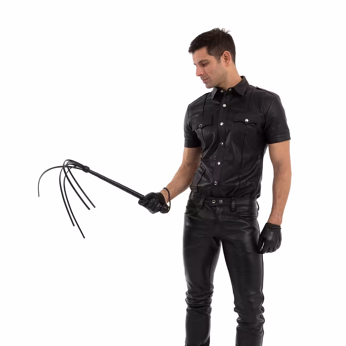 Prowler RED Long Handled Whip image 7