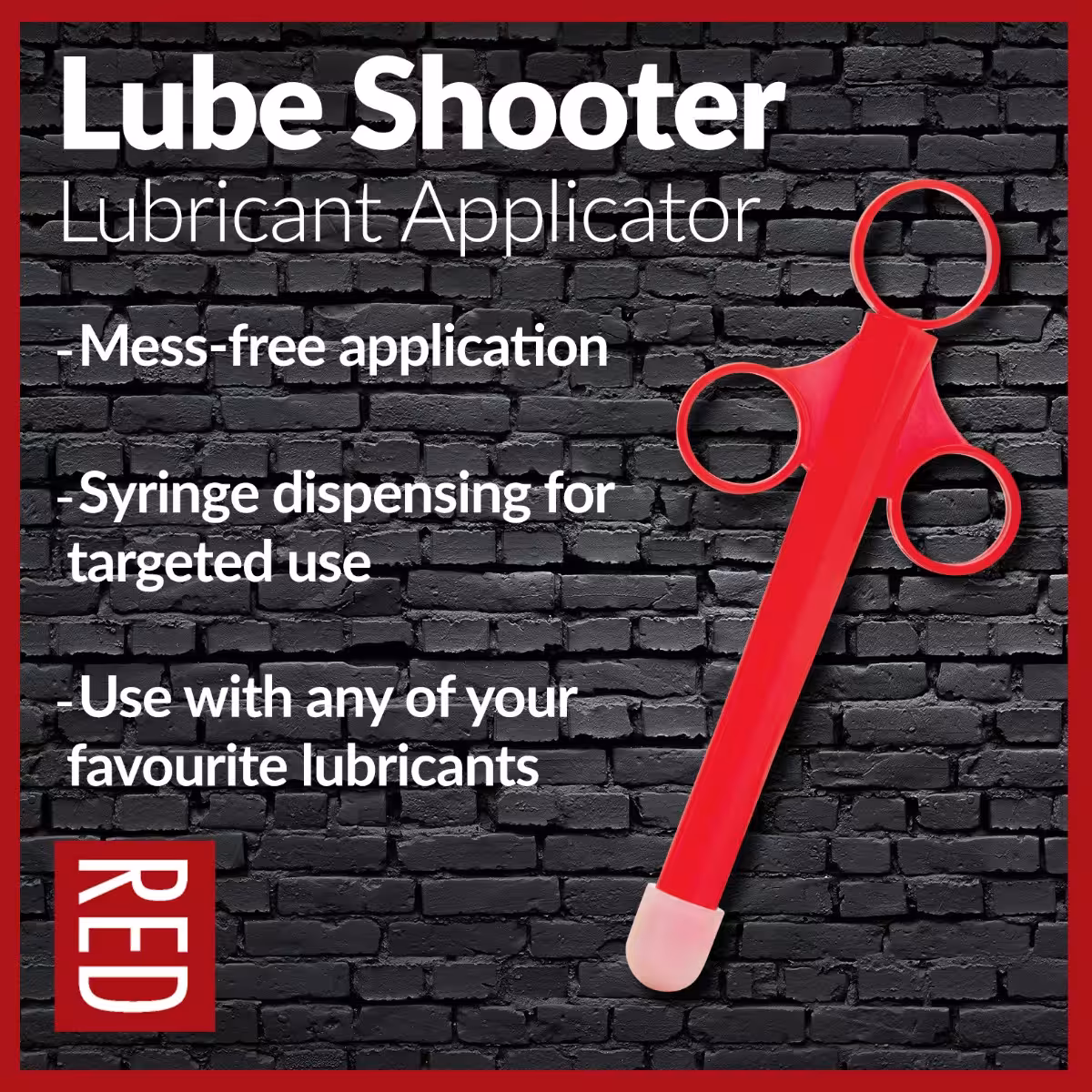 Prowler RED Lube Shooter Red image 6