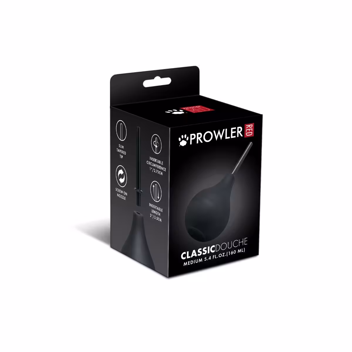 Prowler RED Medium Bulb Douche Black 160ml image 2