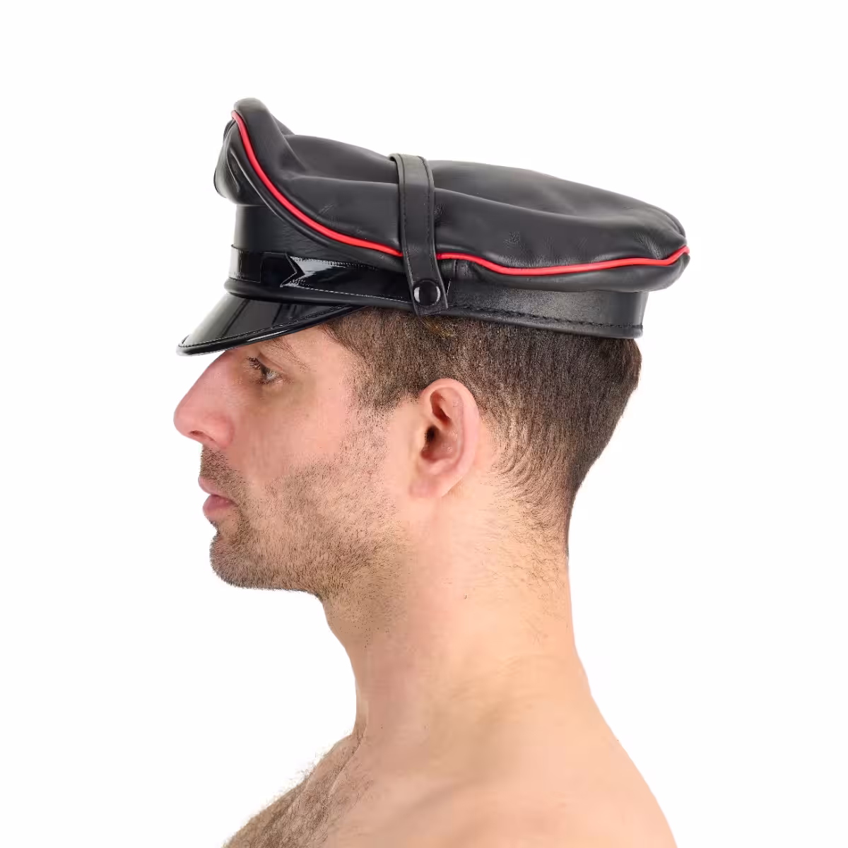Prowler RED Military Cap Black/Red 57cm image 3