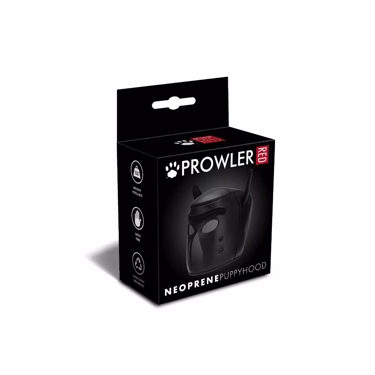 Prowler RED Neoprene Puppy Hood Black image 2