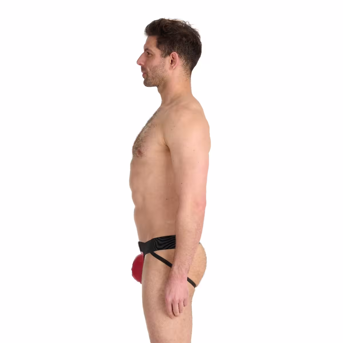Prowler RED Pouch Jock Black/Red XL image 3
