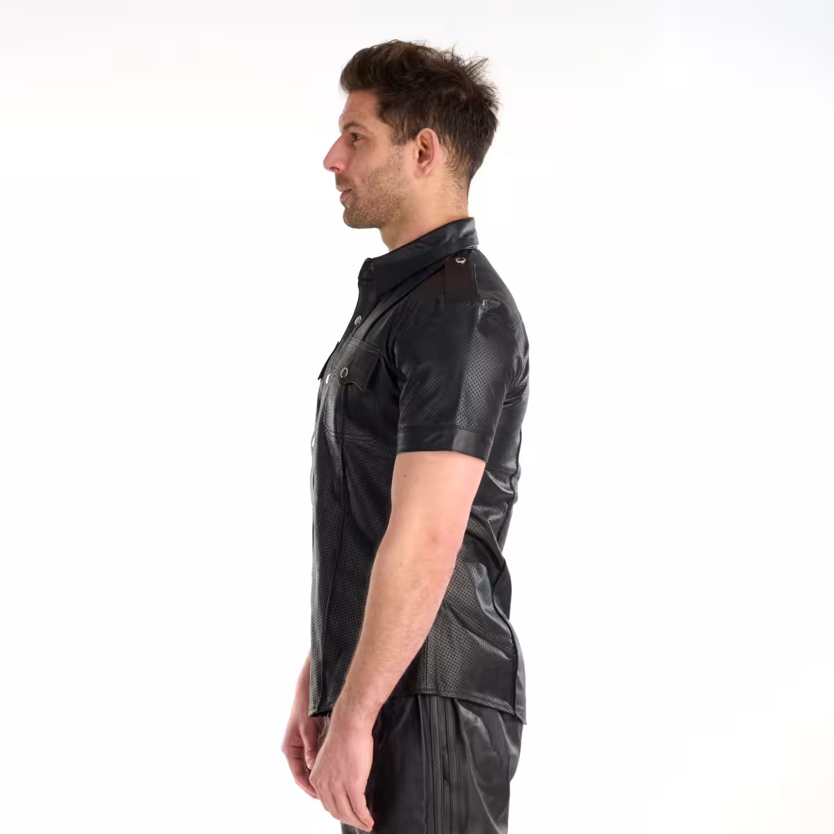 Prowler RED Punch Hole Shirt Small image 3
