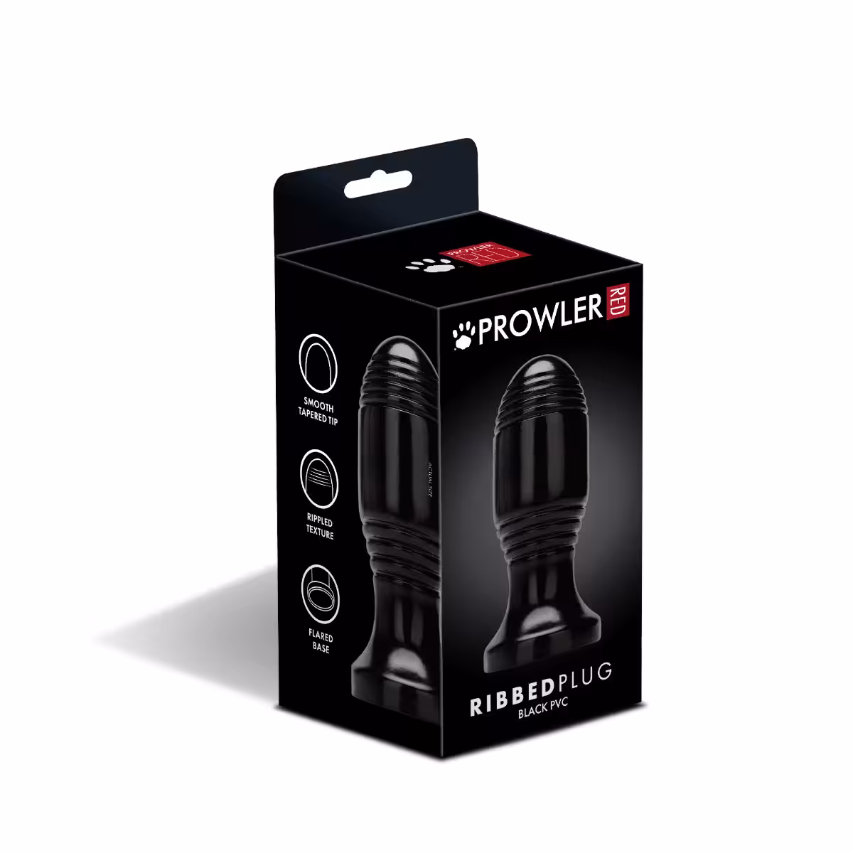 Prowler RED Ribbed Plug image 3