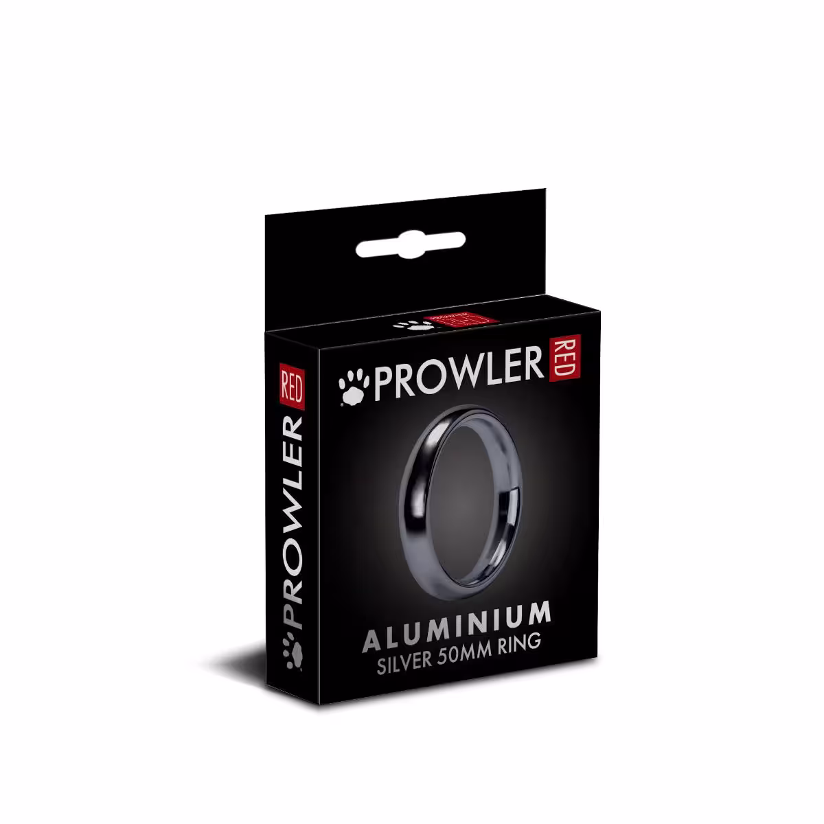 Prowler RED Silver 50mm Ring image 2