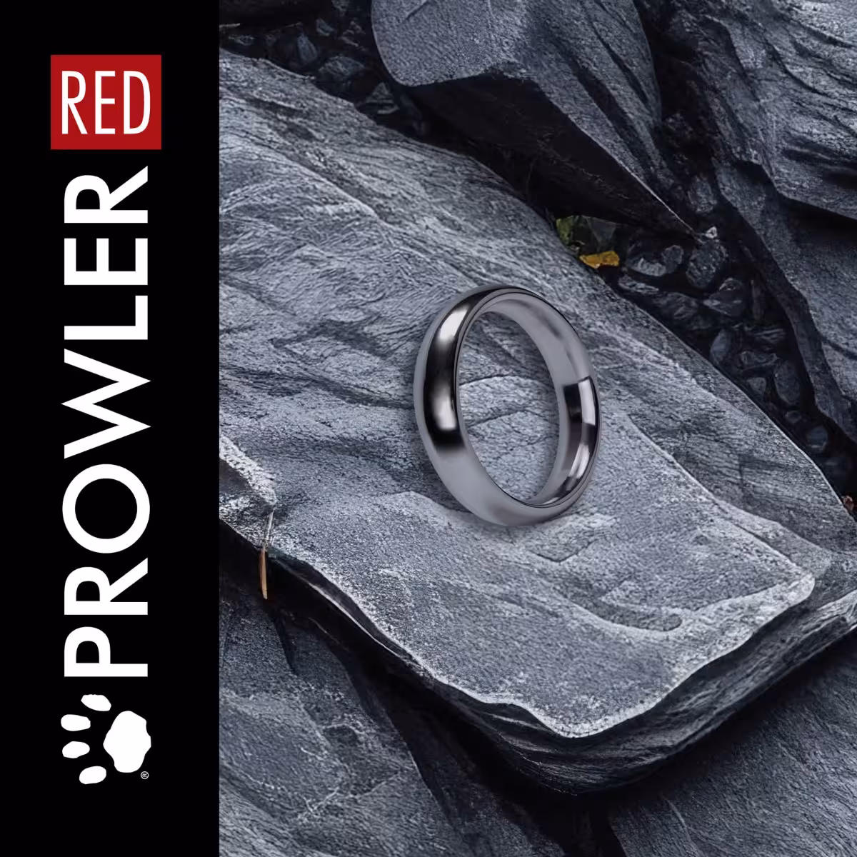 Prowler RED Silver 50mm Ring image 4