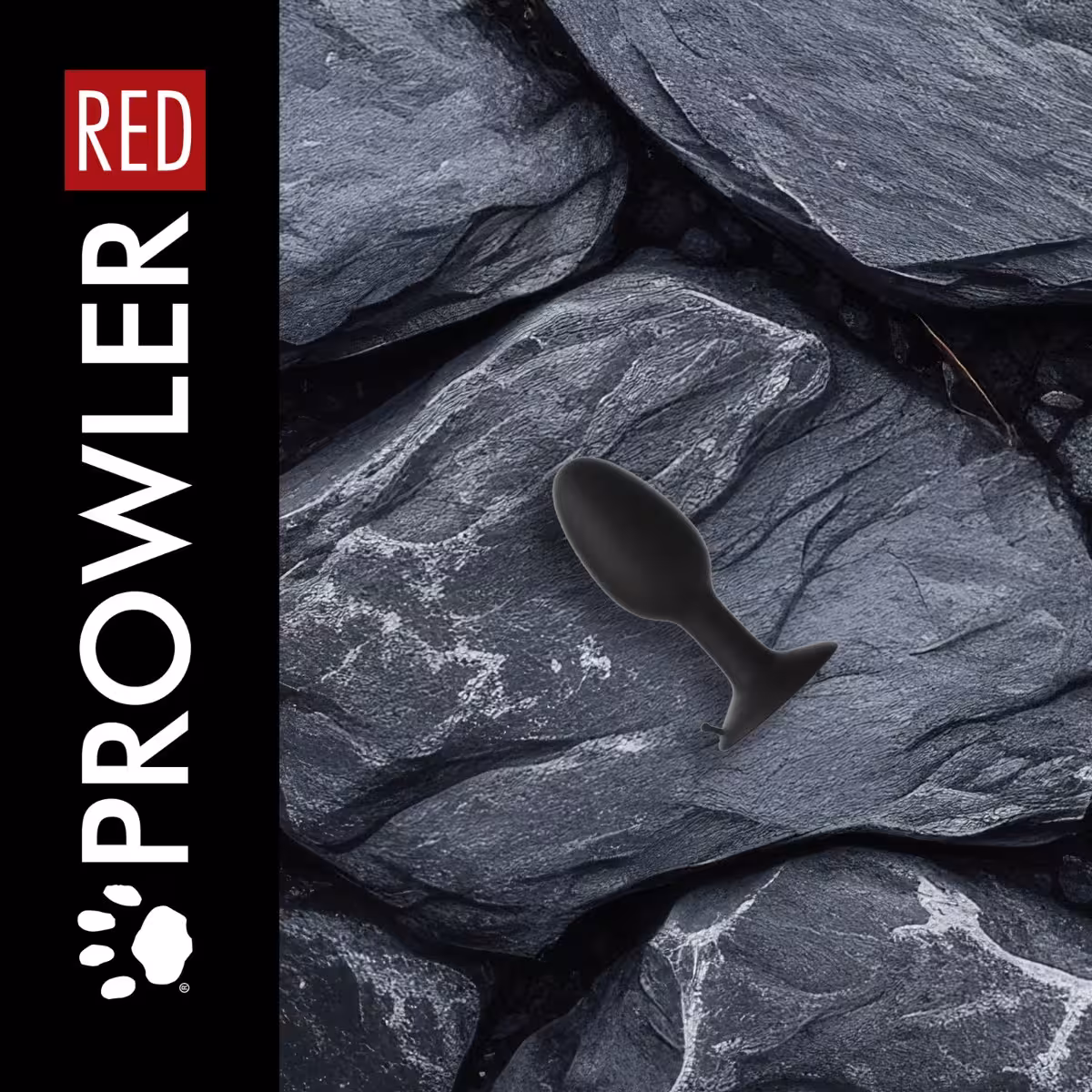 Prowler RED Small Weighted Butt Plug Black image 5