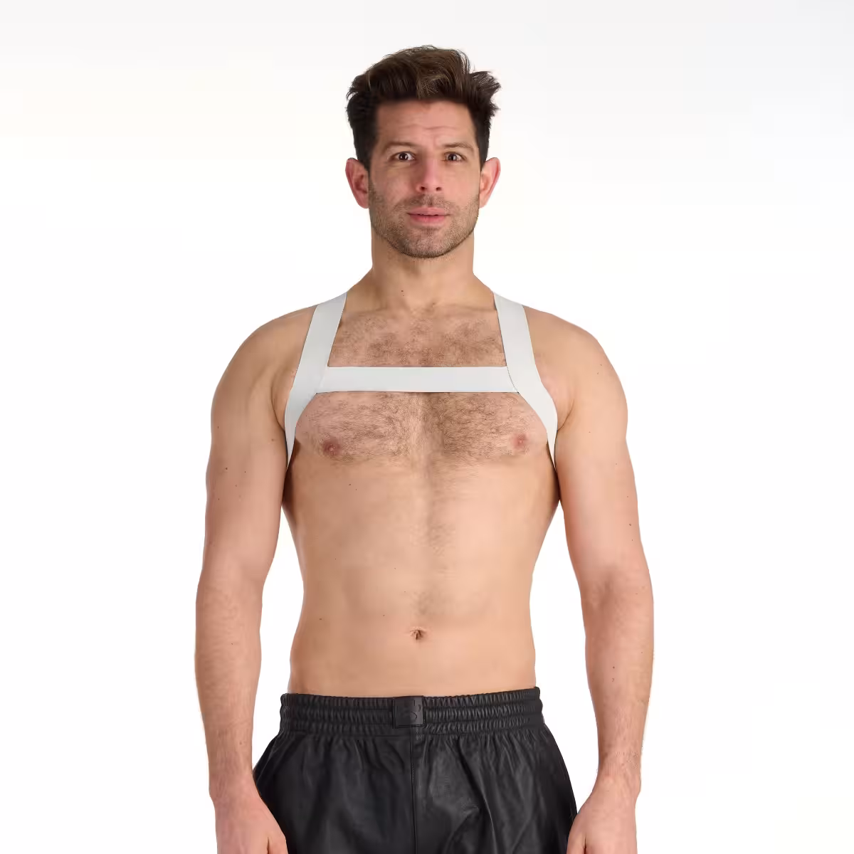 Prowler RED Sports Harness White