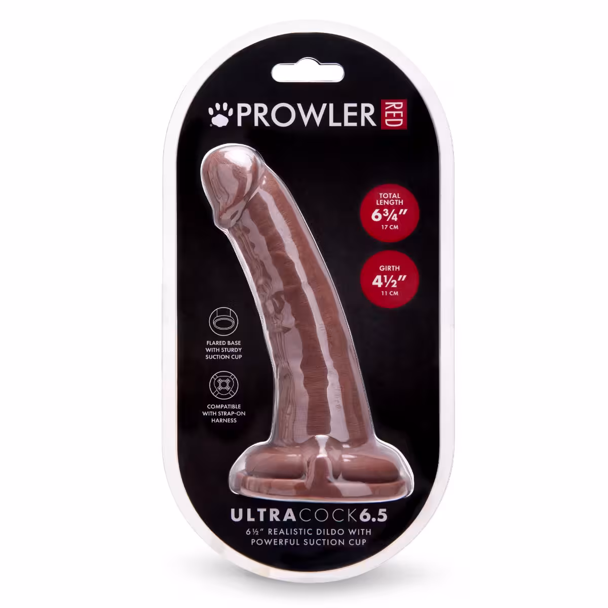 Prowler RED Ultra Cock 6.5 Dildo - Caramel image 2
