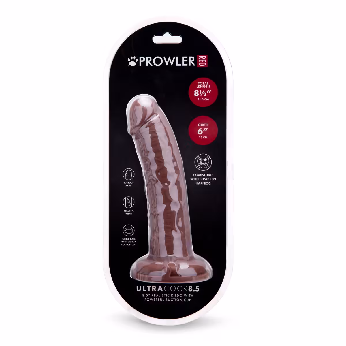 Prowler RED Ultra Cock 8.5 Dildo - Caramel image 2