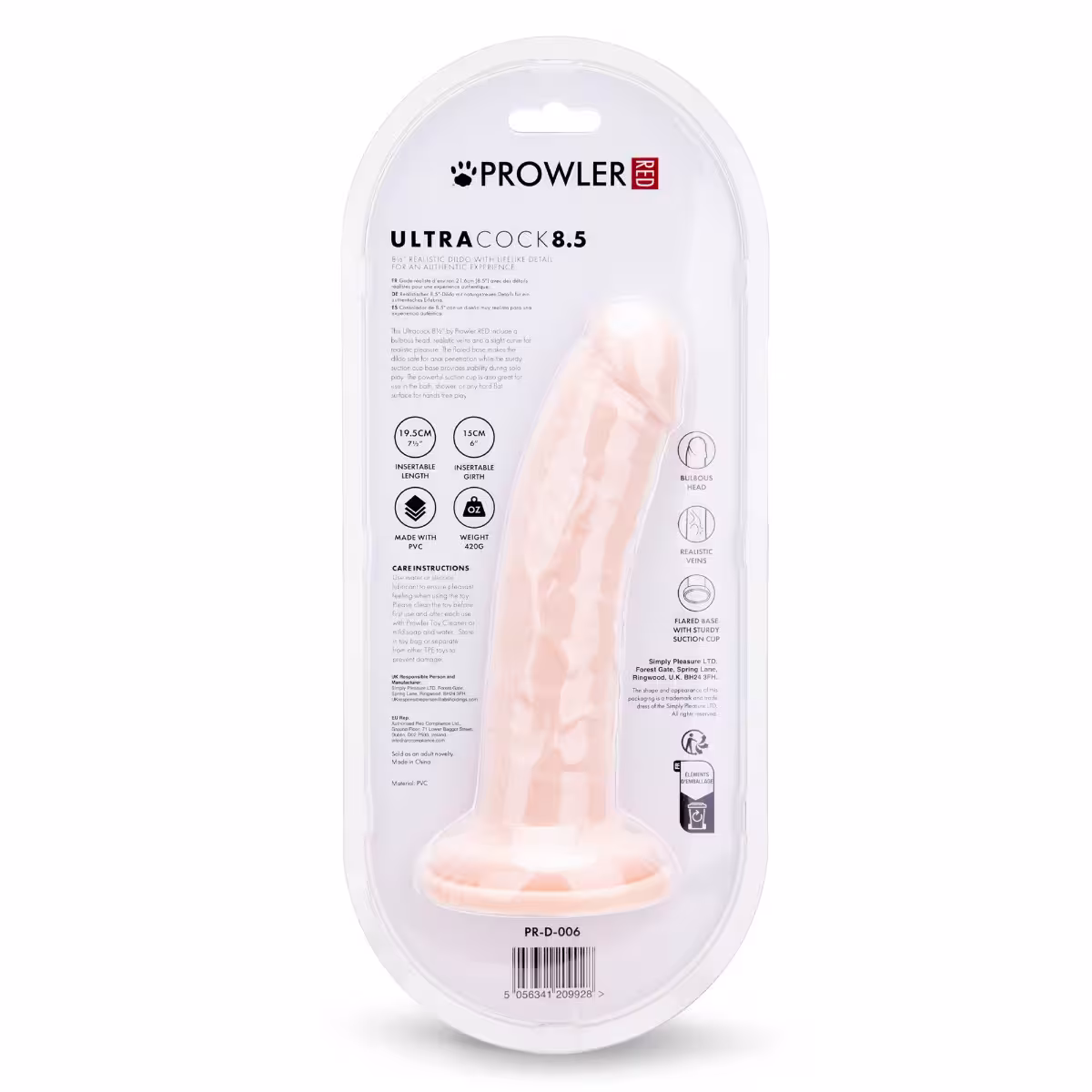 Prowler RED Ultra Cock 8.5 image 3