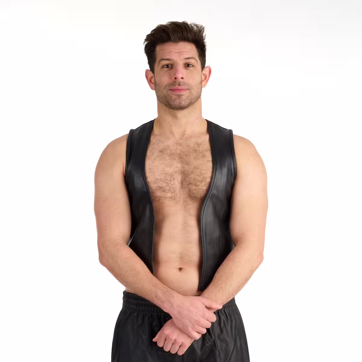 Prowler RED Waistcoat Stripe Black/Red XL image 4