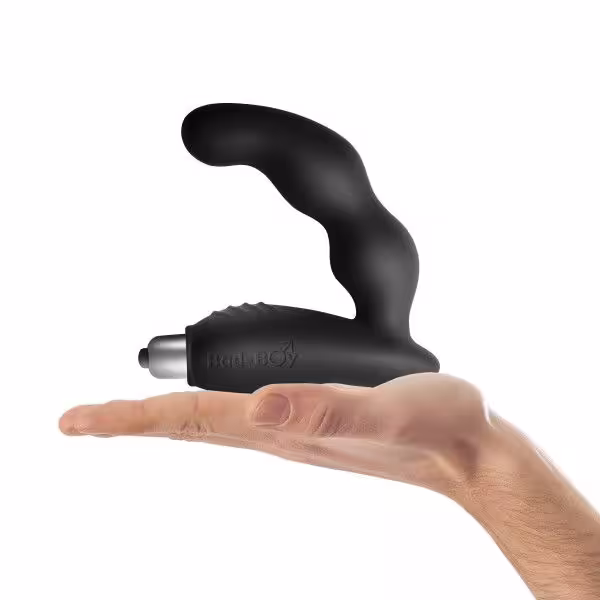 Rocks Off Bad-Boy 7 Male Prostate Massagers Black image 4