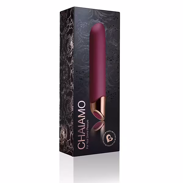 Rocks Off Chaiamo Vibrator Burgundy image 2