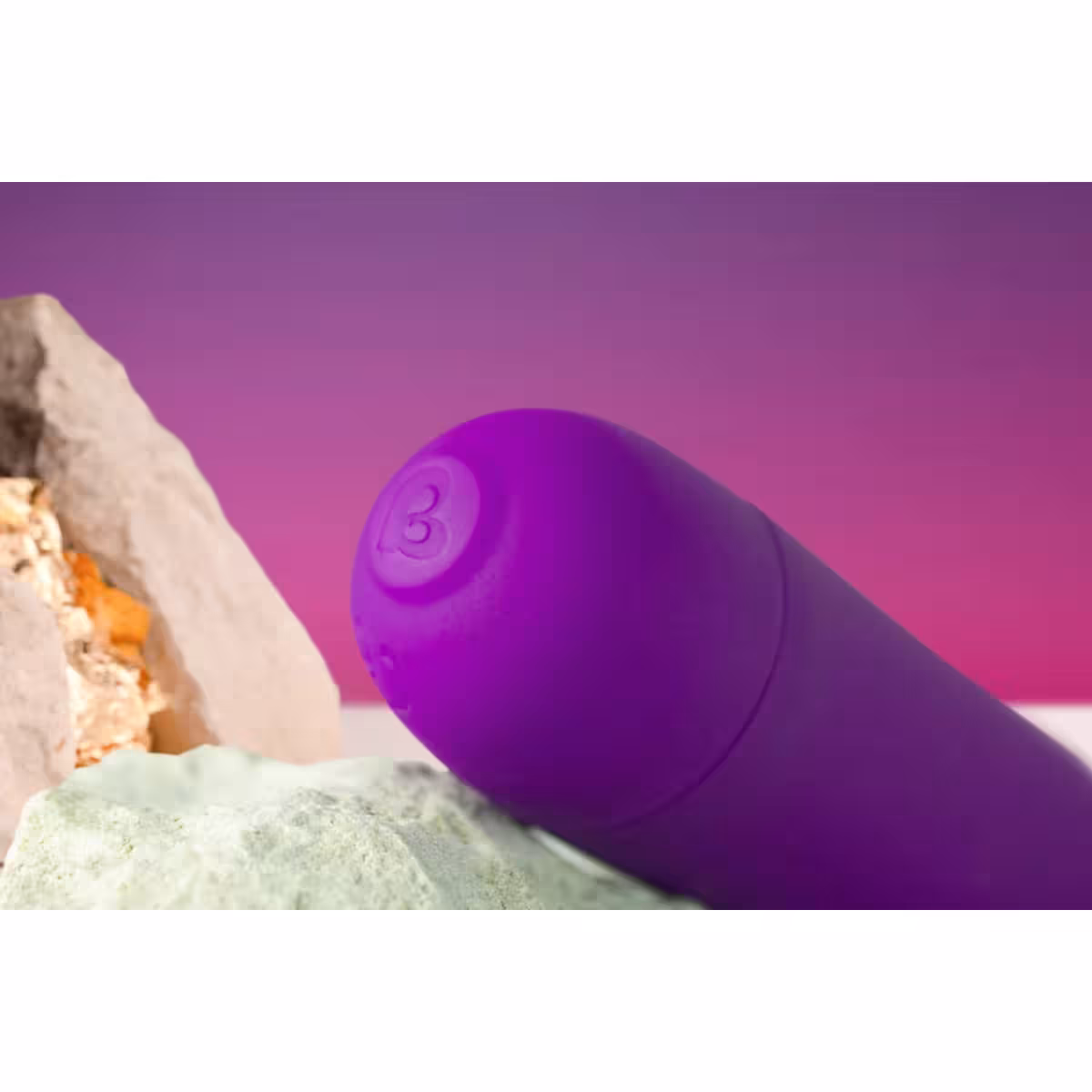Rocks Off Glo-Girl Wand Vibrator Purple Pink image 5