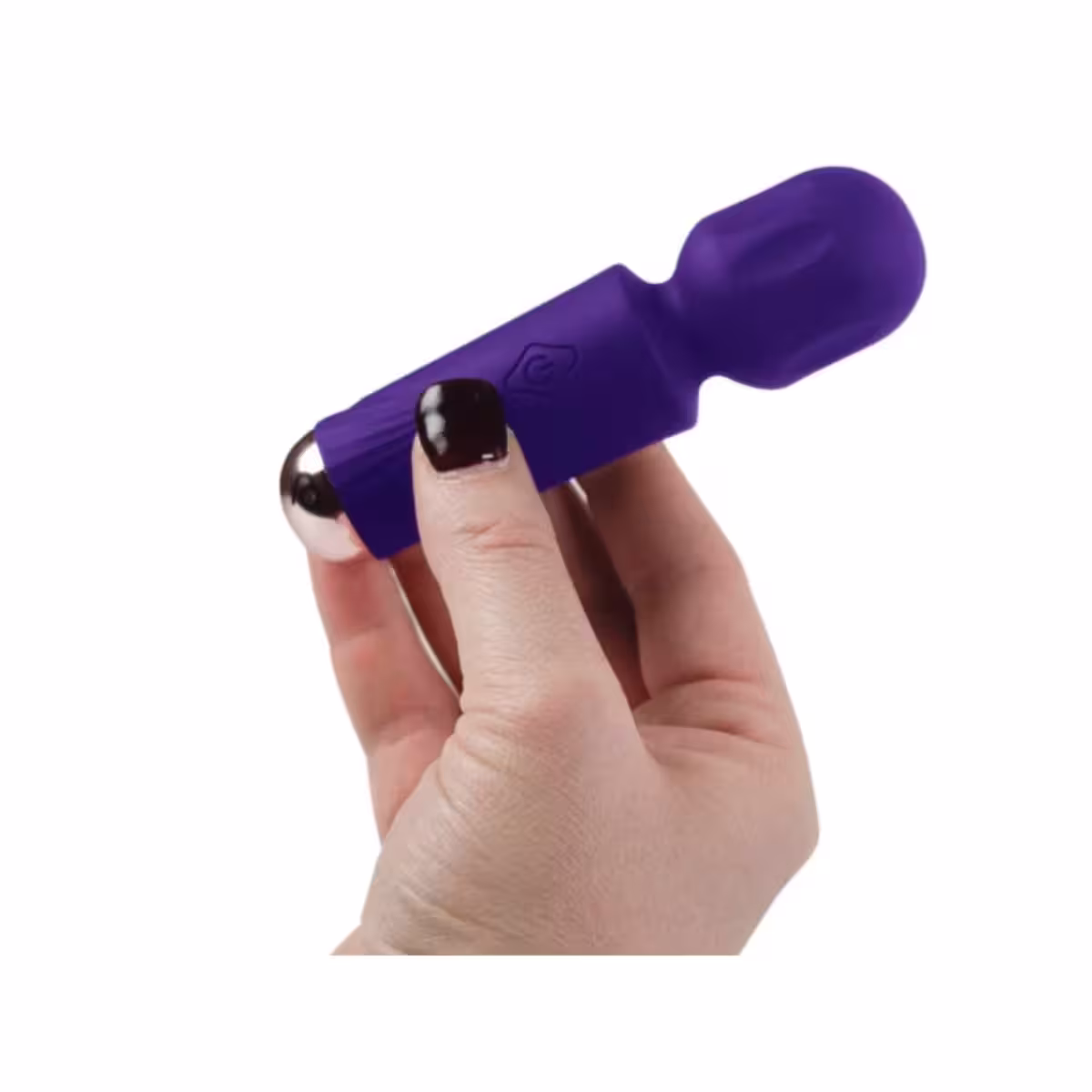 Rocks Off Rechargeable Mini Wand Violet Dream – Elegant, Discreet Pleasure image 3