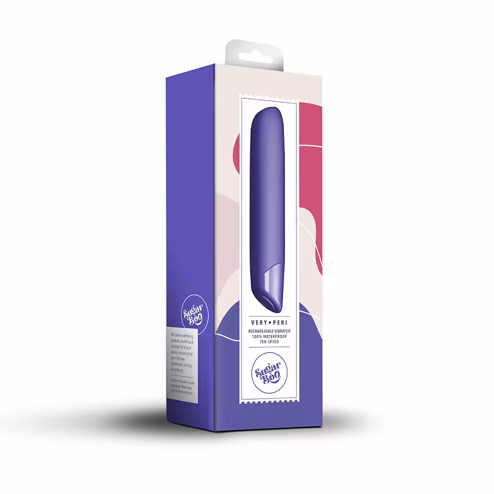 Rocks Off Sugar Boo Very Peri Vibrator Purple image 2