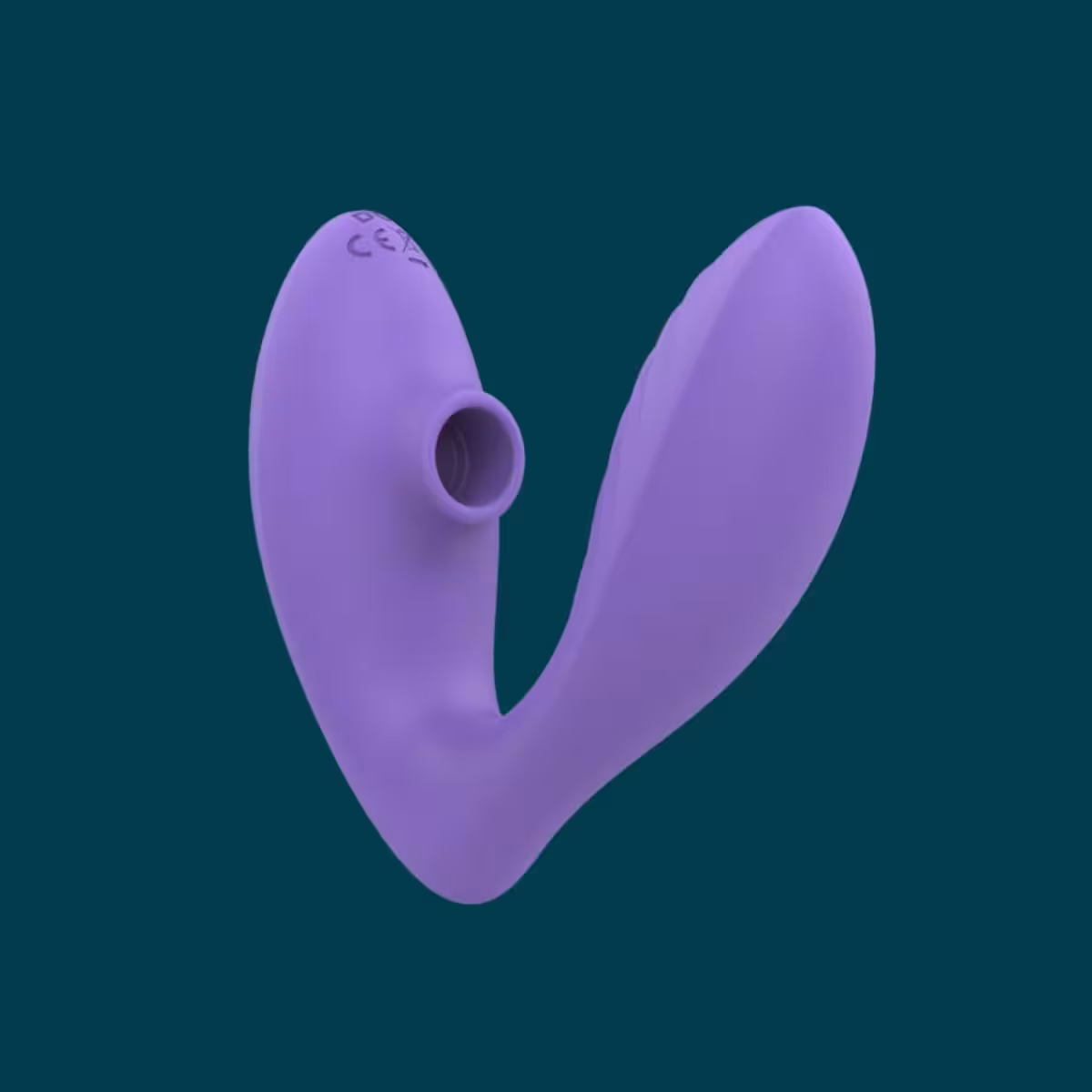ROMP Reverb Rabbit Clitoral Vibrator Double Trouble Purple image 4