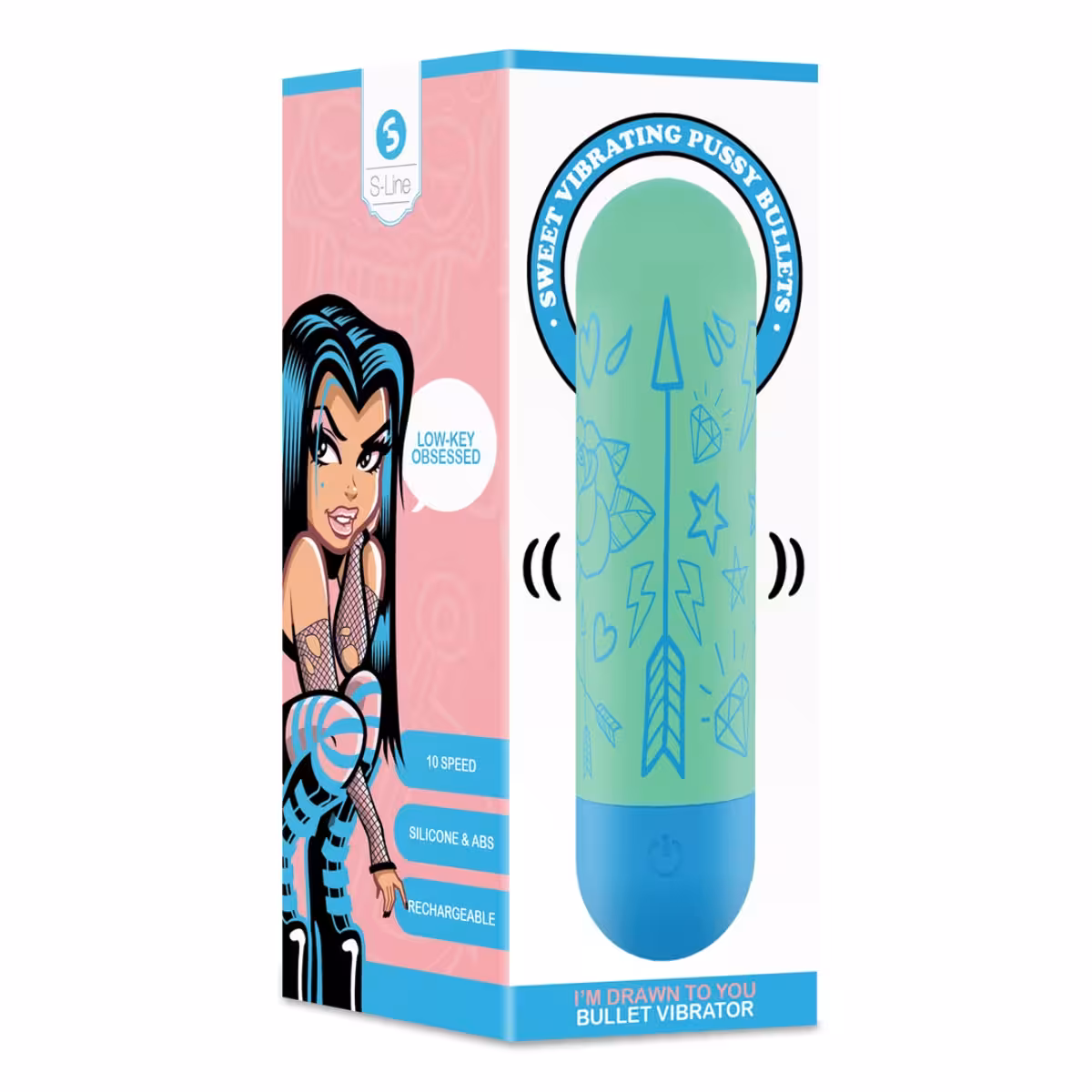 I'm Drawn to You' Bullet Vibrator image 2